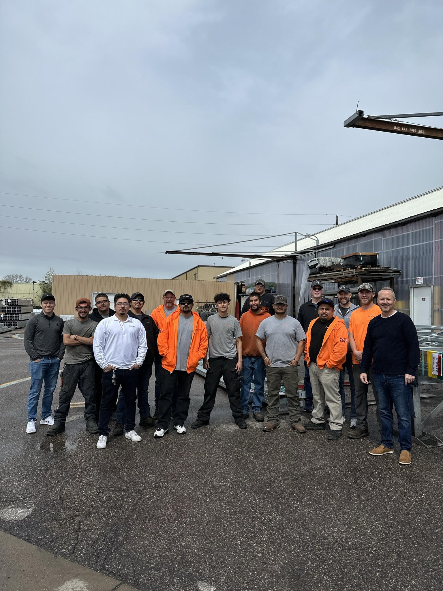 LeanGo team celebrating success with a client